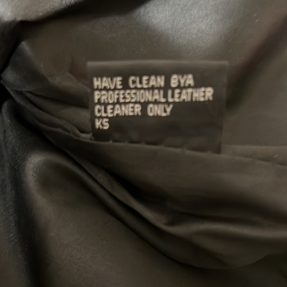 Interstate Leather braid trim motorcycle leather jacket NWT - Picture 5 of 7